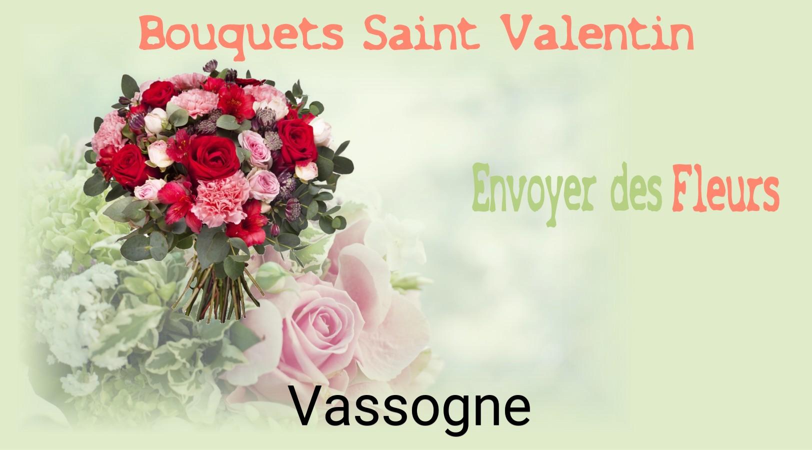 Roses de Saint-Valentin livrées à Vassogne